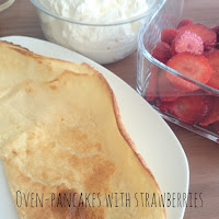 [Food] Ofenpfannkuchen mit Erdbeeren // Oven-pancakes with strawberries