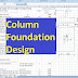 Design of column foundation 