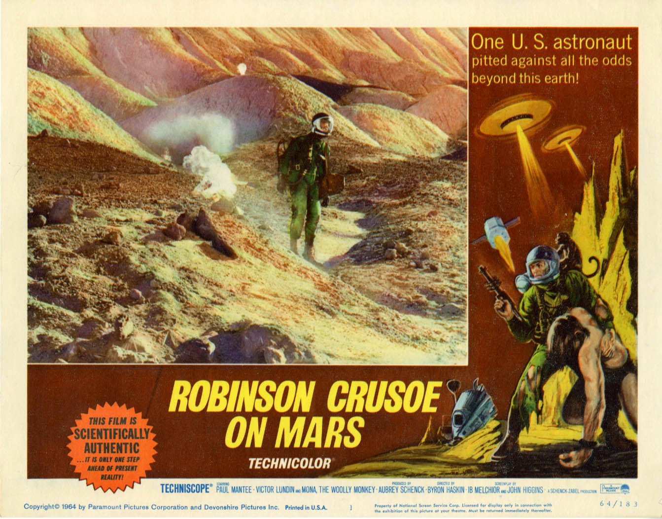 Робинзон крузо на марсе. Robinson on Mars 1964. Robinson Crusoe on Mars poster. Робинзон Крузо на Марсе Долина смерти.