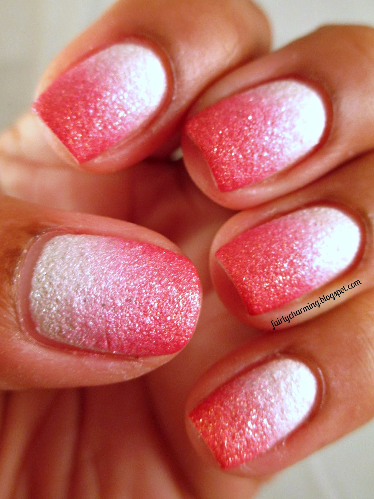 Red And White Ombre Nails / Always wanted cute ombre nails? 