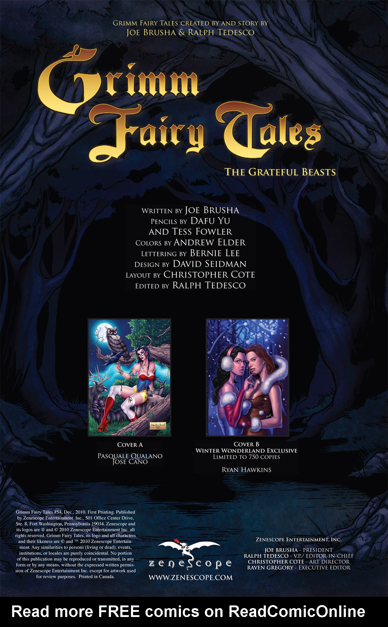 Read online Grimm Fairy Tales (2005) comic -  Issue #54 - 2