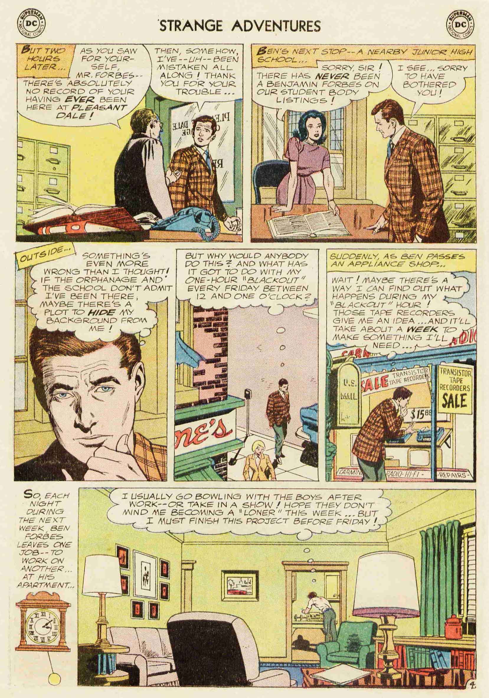Read online Strange Adventures (1950) comic -  Issue #162 - 6