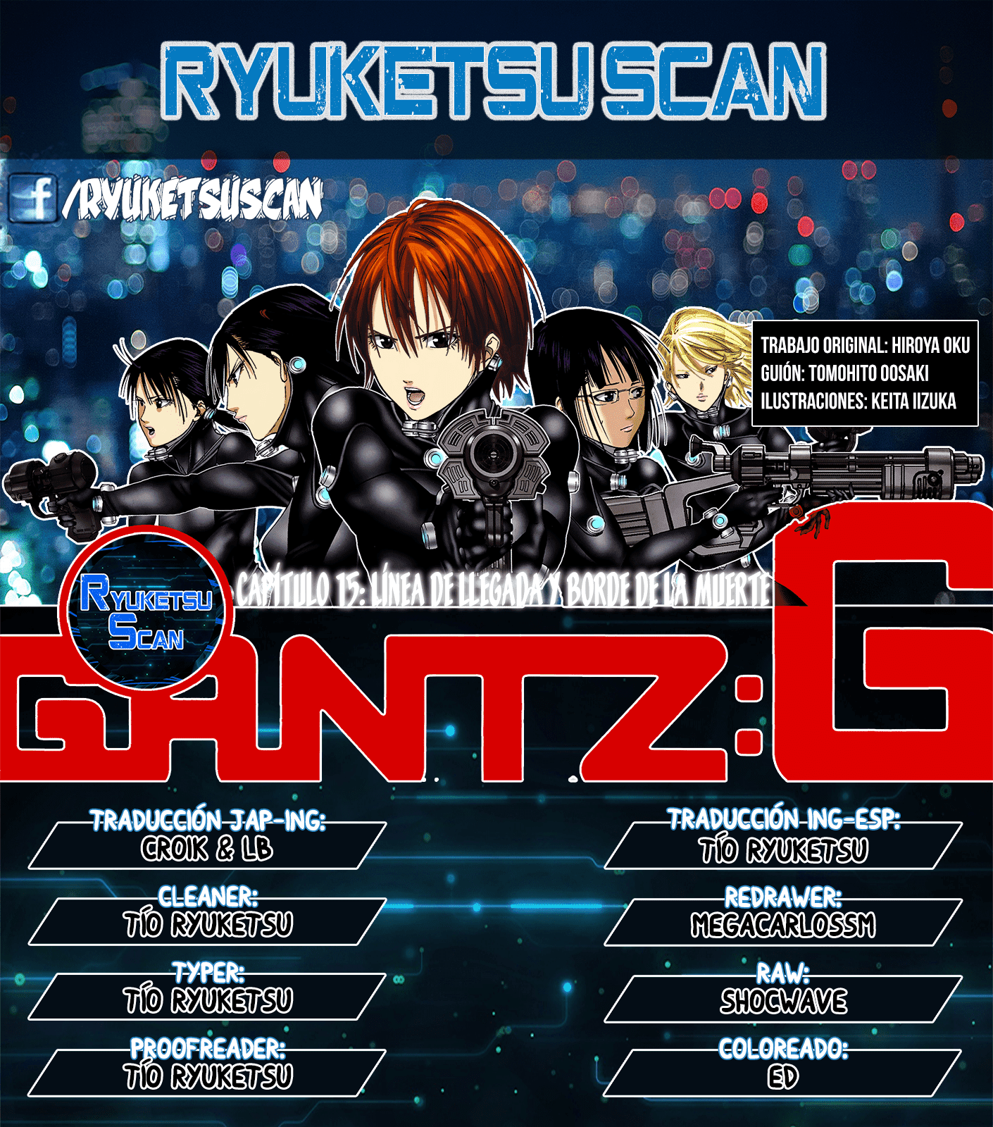 RYUKETSU SCAN GANTZG CAP 15 RYUKETSU SCAN GANTZG CAP 15