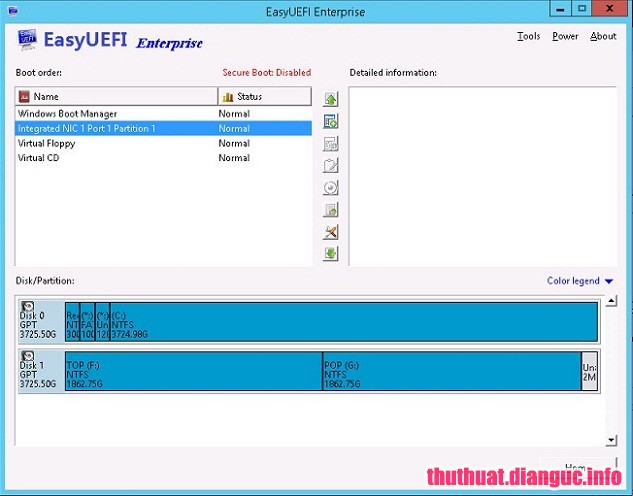 Download EasyUEFI Enterprise 3.6 Full Cr@ck – Công cụ quản lý tùy chọn khởi động EFI / UEFI