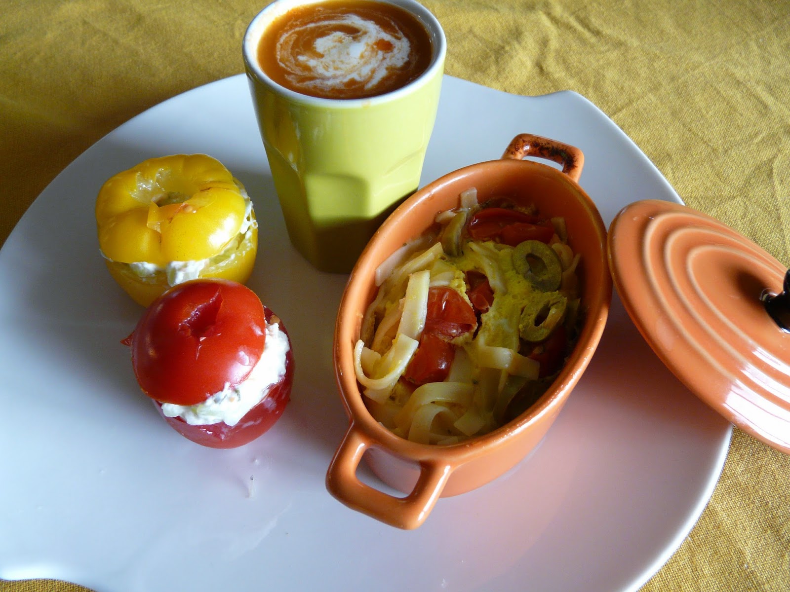 Ma petite cuisine au fil des jours: Trio d'entrées variées...mini