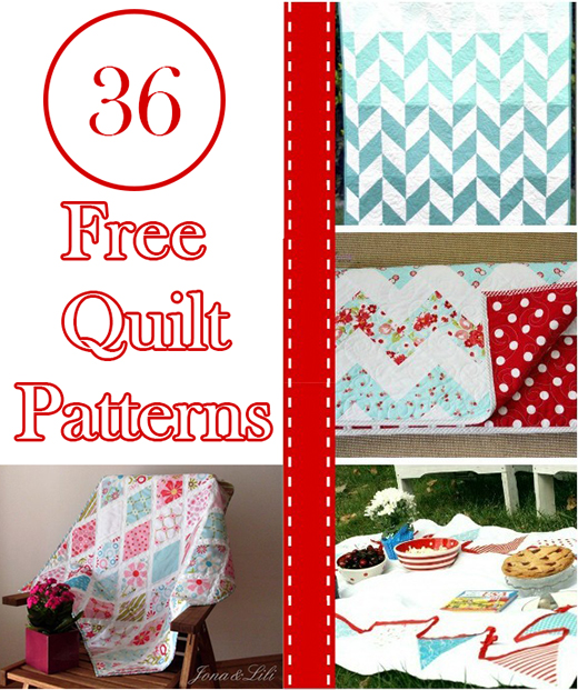 36 Beautiful Free Quilt Patterns