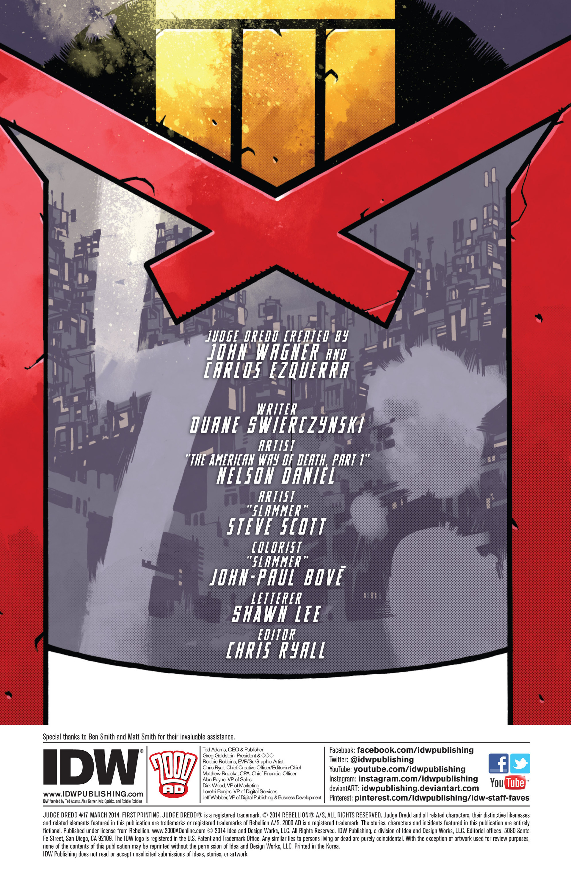Read online Judge Dredd (2012) comic -  Issue #17 - 2