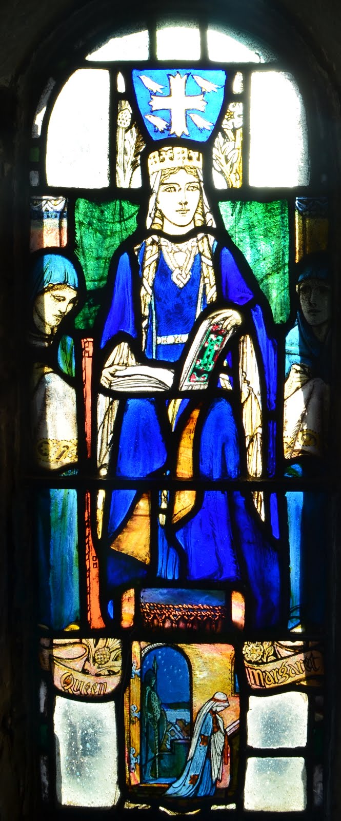 Tour Scotland Tour Photograph Video St Margaret Stained Glass Window