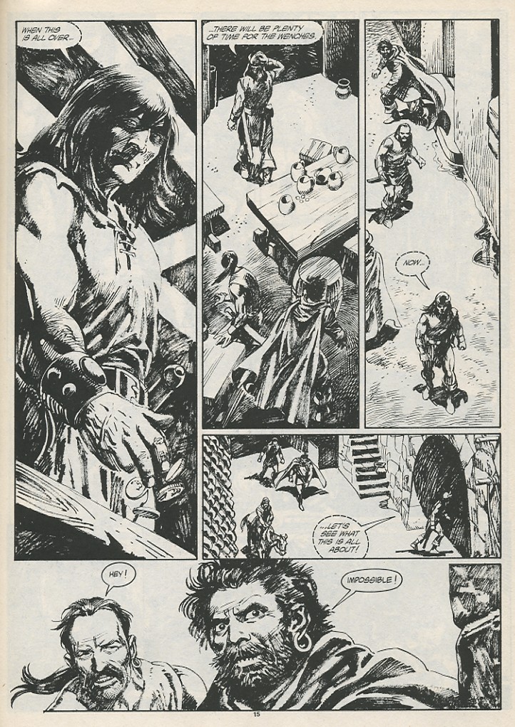 Read online The Savage Sword Of Conan comic -  Issue #189 - 17