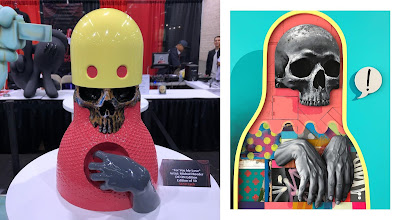 Designer Con 2018 Exclusive “For You My Love” Fine Art Sculpture & Print by Michael Reeder x Silent Stage Gallery