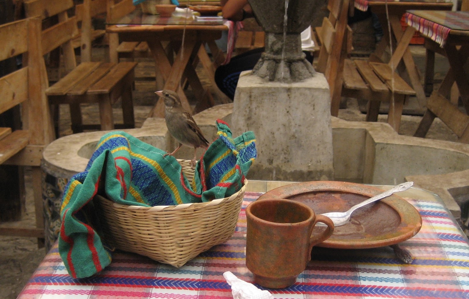 Living Rootless Antigua, Guatemala Breakfast at the Corner Place