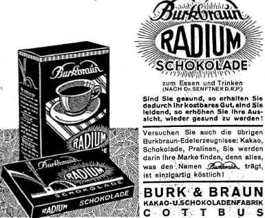 La scienza del cioccolato: CIOCCOLATO RADIOATTIVO PER RINGIOVANIRE