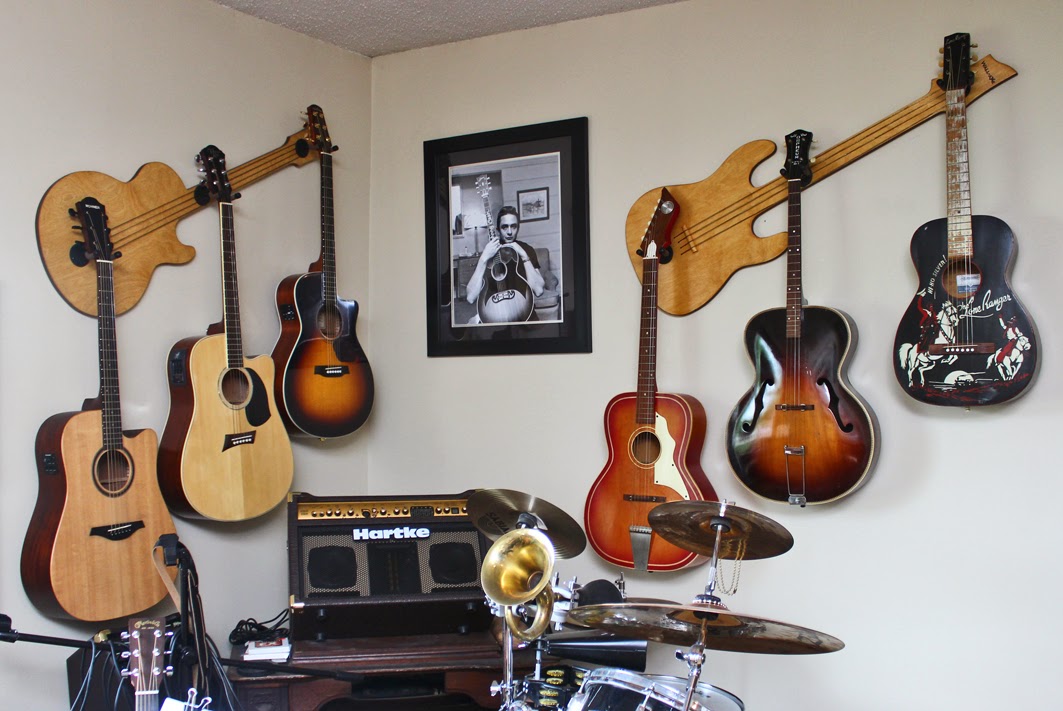 WallAxe Custom Guitar Hangers