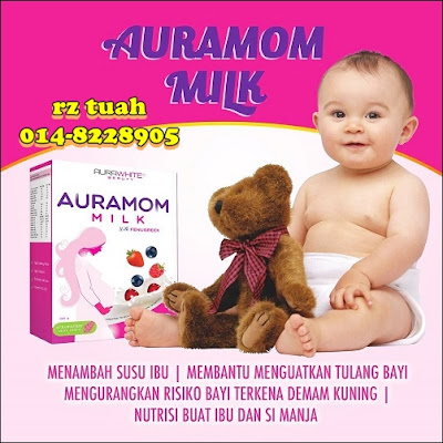 khasiat auramom milk aurawhite beauty