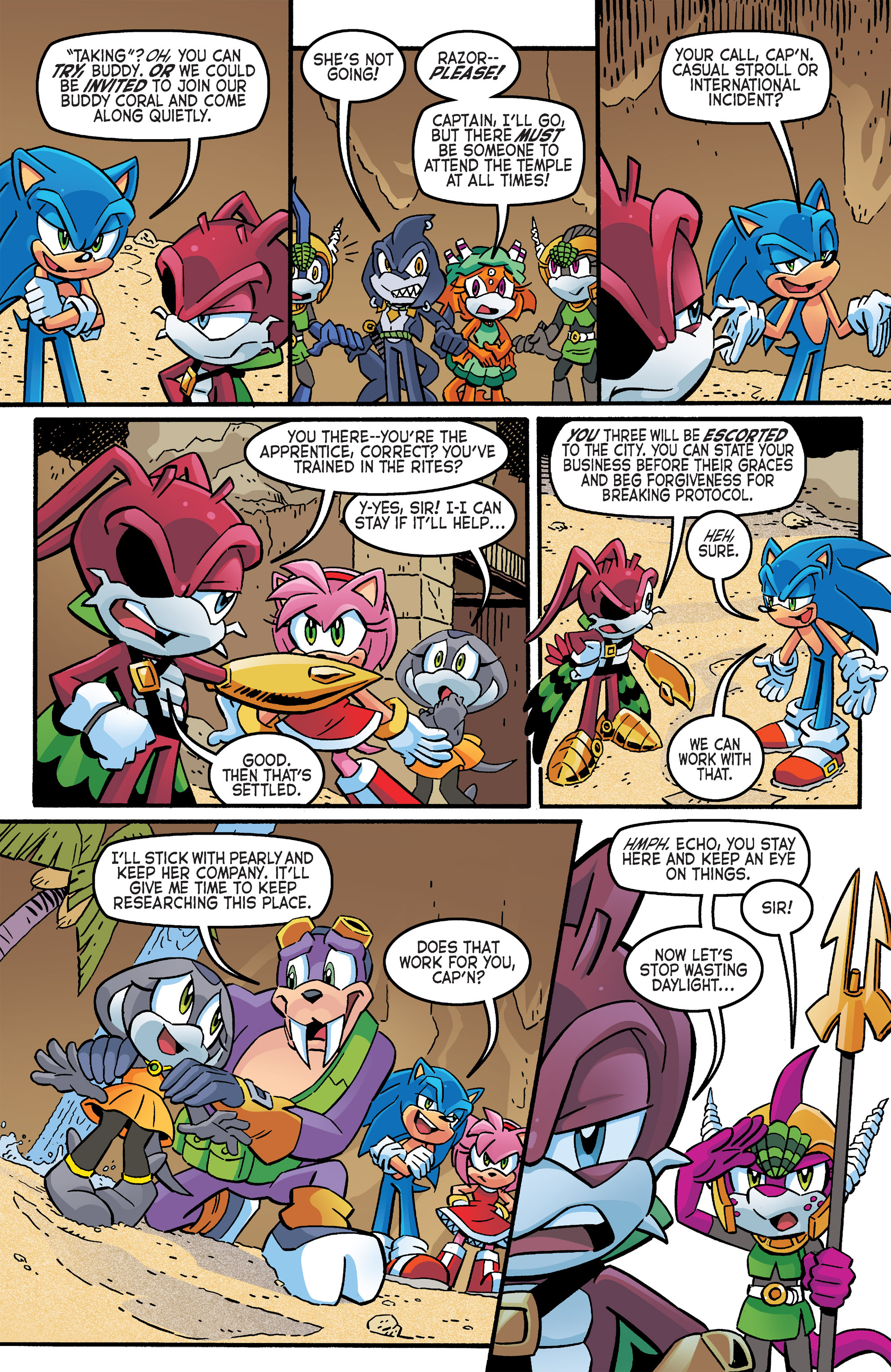 Read online Sonic The Hedgehog comic -  Issue #261 - 5