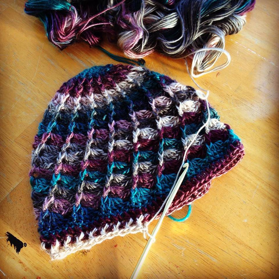 Jonna Martinez Crochet Seashell Hat