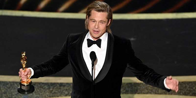 Hollywood actor Brad Pitt receives first-time Oscars প্রথমবার অস্কার পেলেন হলিউডের জনপ্রিয় অভিনেতা ব্র্যাড পিট