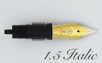 Edison Beaumont Stealth Sold Out - Italic Nibs Now Available