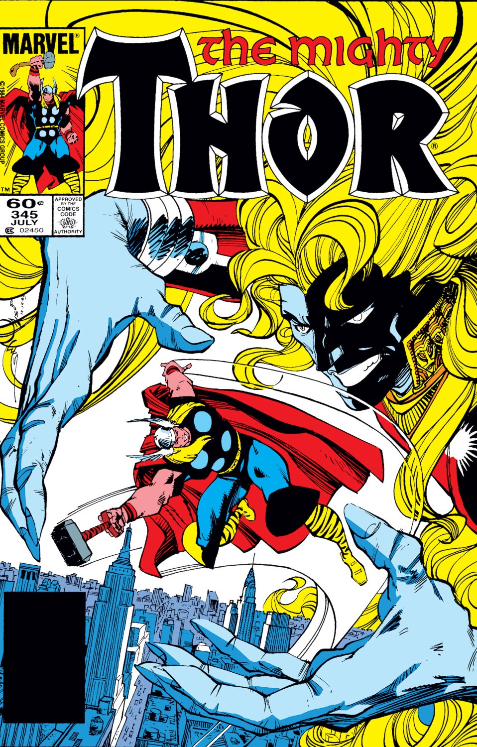 Read online Thor (1966) comic -  Issue #345 - 1