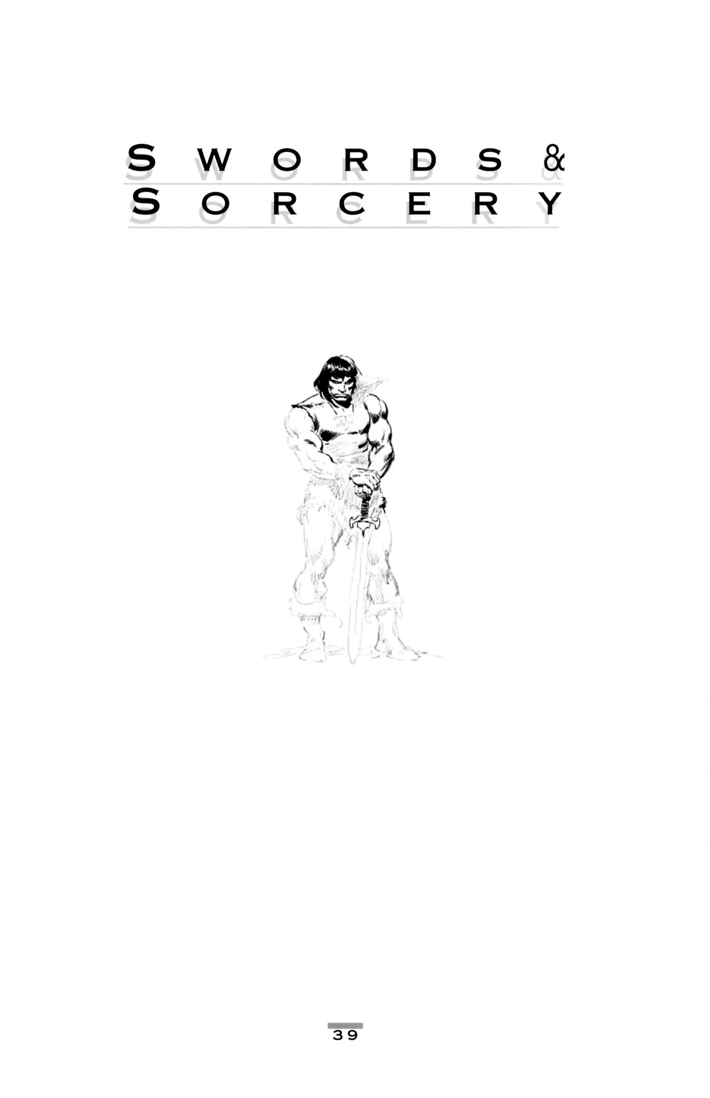 Read online John Buscema Sketchbook comic -  Issue # TPB - 42