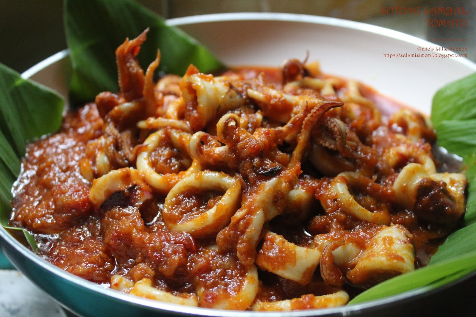 Cara Masak Sambal Sotong Tomato yang Sedap! AMIE�S