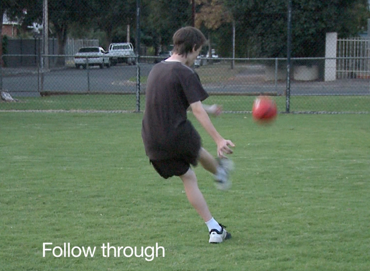 How to achieve optimum force and ball speed for an accurate instep