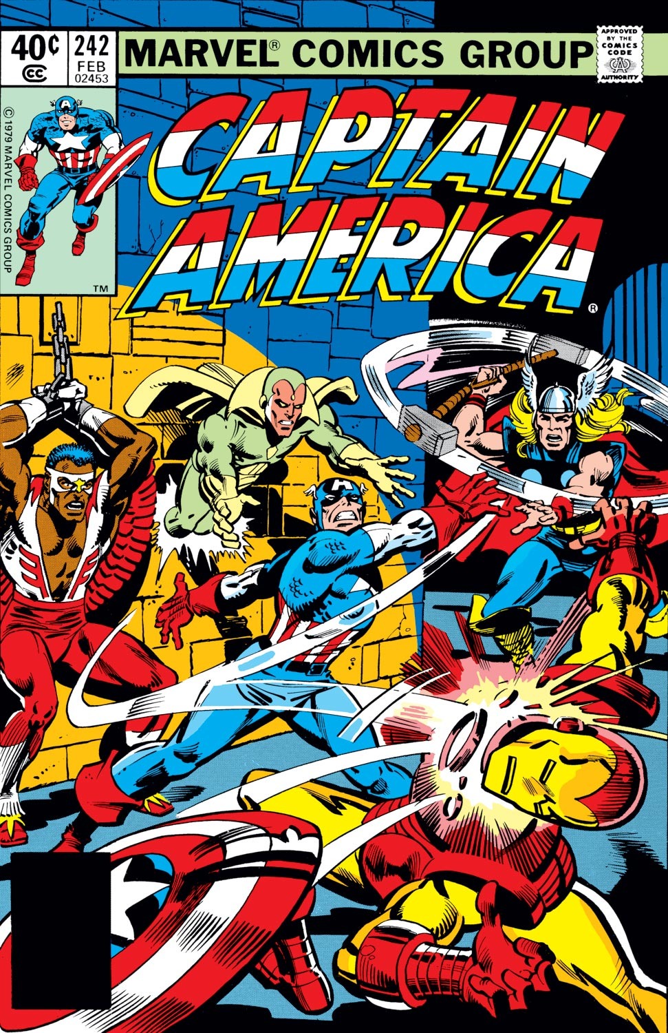 Captain America (1968) Issue #242 #157 - English 1
