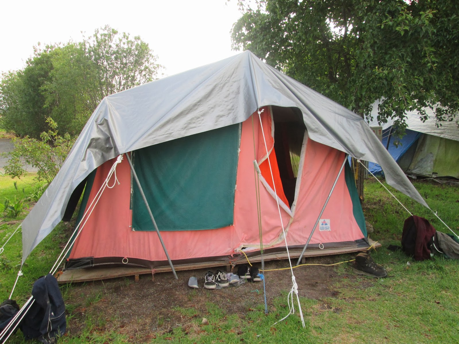 Australien 2013: Leben im Zelt