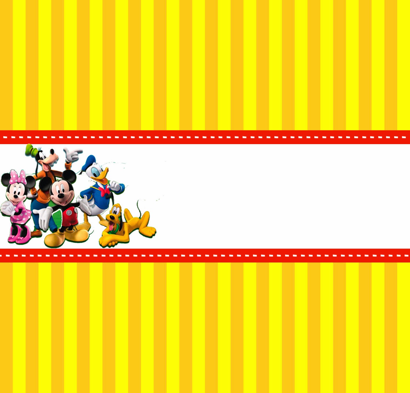 Mickey Clubhouse Free Printable Candy Bar Labels Oh My Fiesta In English