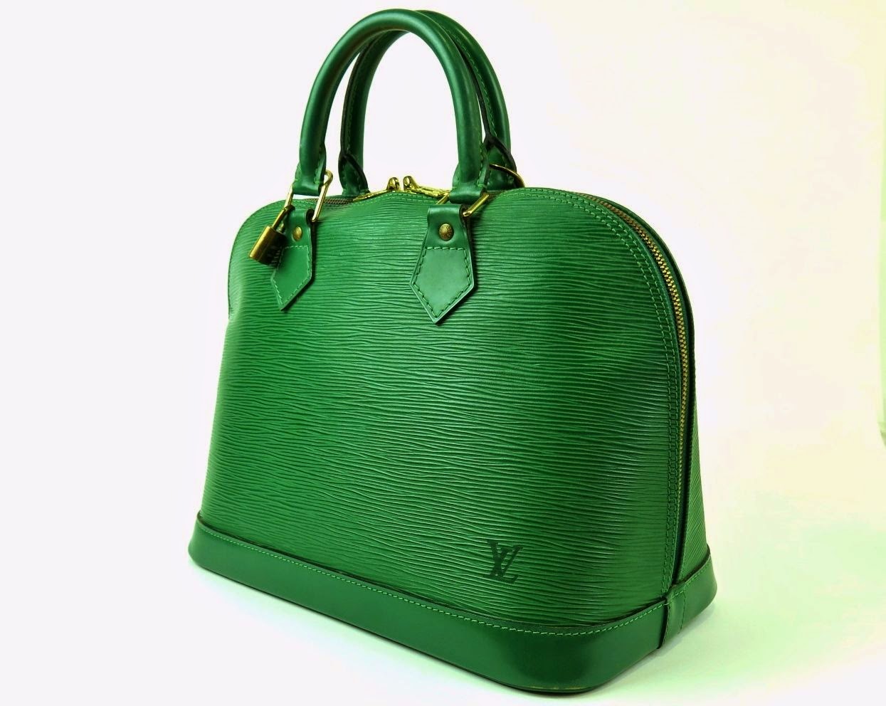 Green Louis Vuitton Luggage Bag | Wydział Cybernetyki