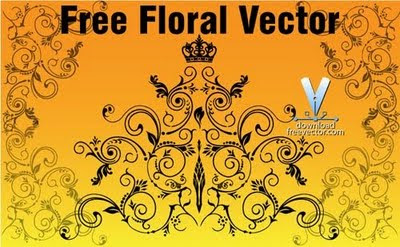 Free Vector Floral Ornaments for Commercial Use | Ipietoon - Blog