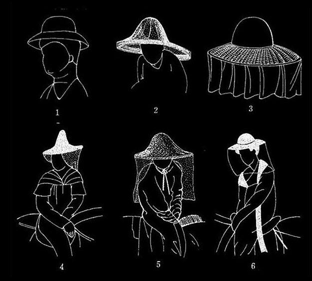 Weimao & Mili: Chinese Veil Hat 帷 帽.