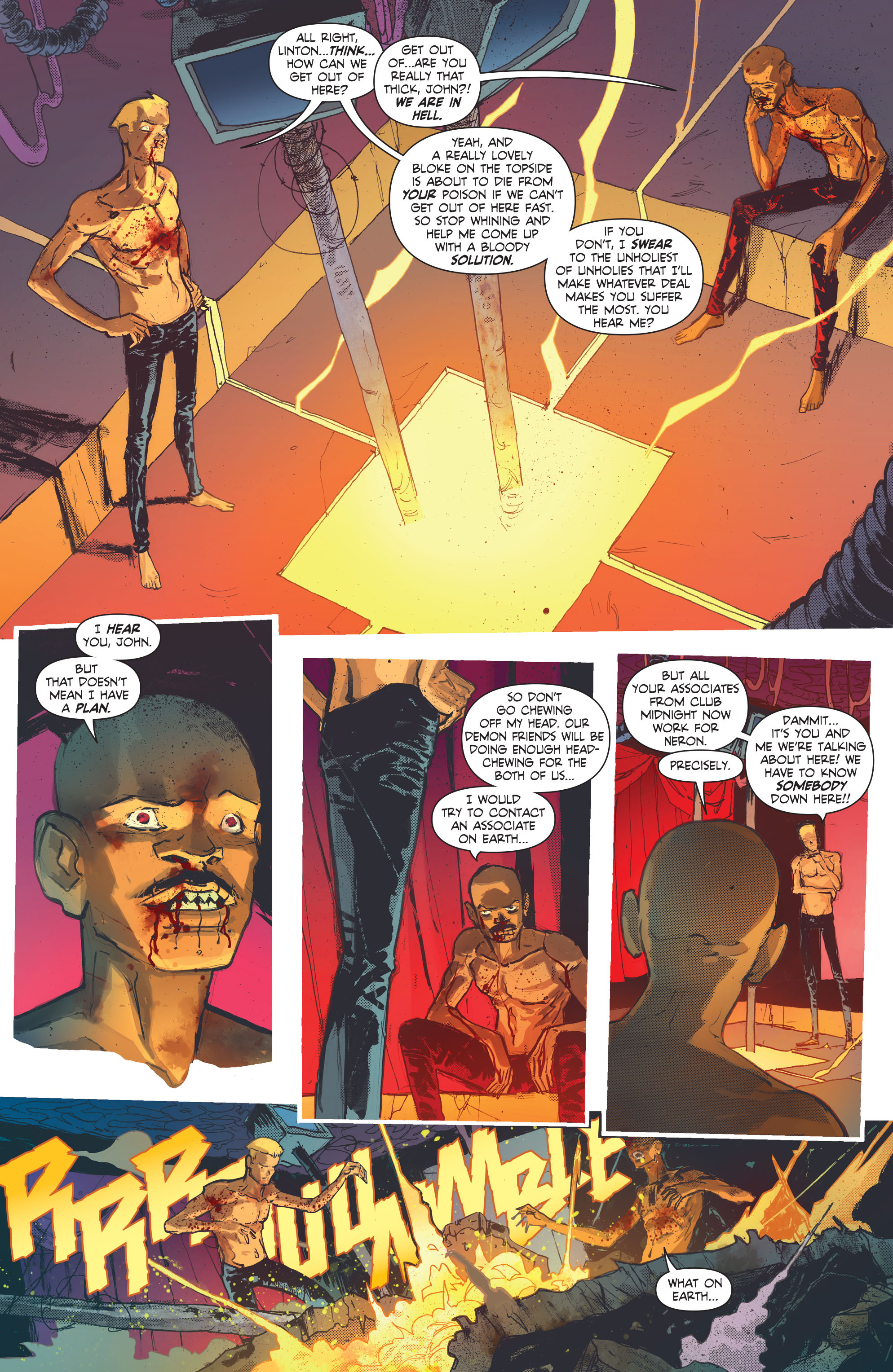 Read online Constantine: The Hellblazer comic -  Issue #9 - 10