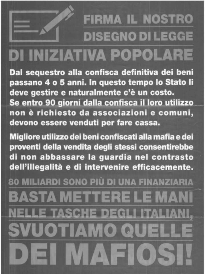 Il Sassolino puntoit PROPOSTA DI LEGGE DI INIZIATIVA POPOLARE 80