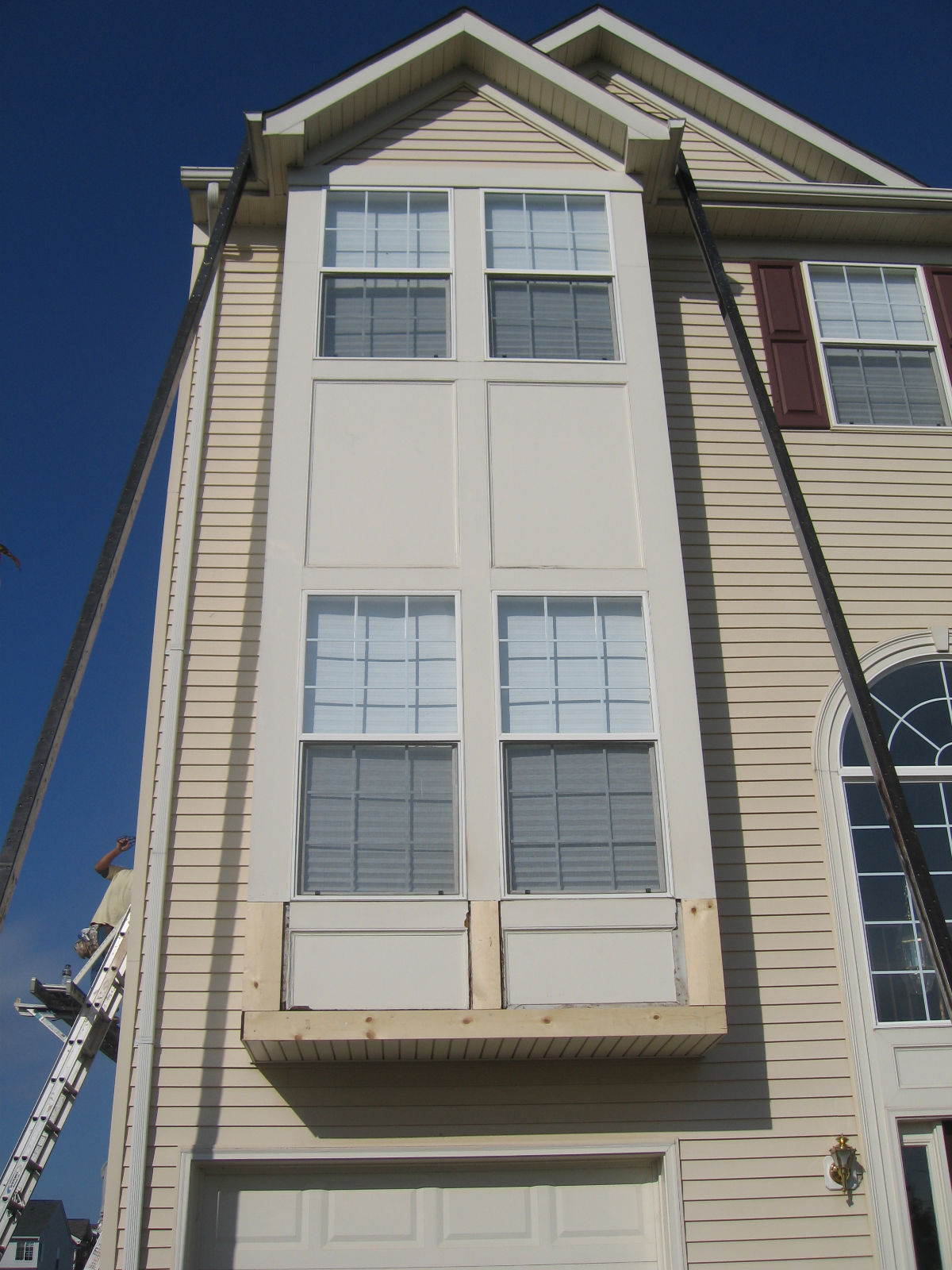 BFC inc Bay Window Capping Wood Replace
