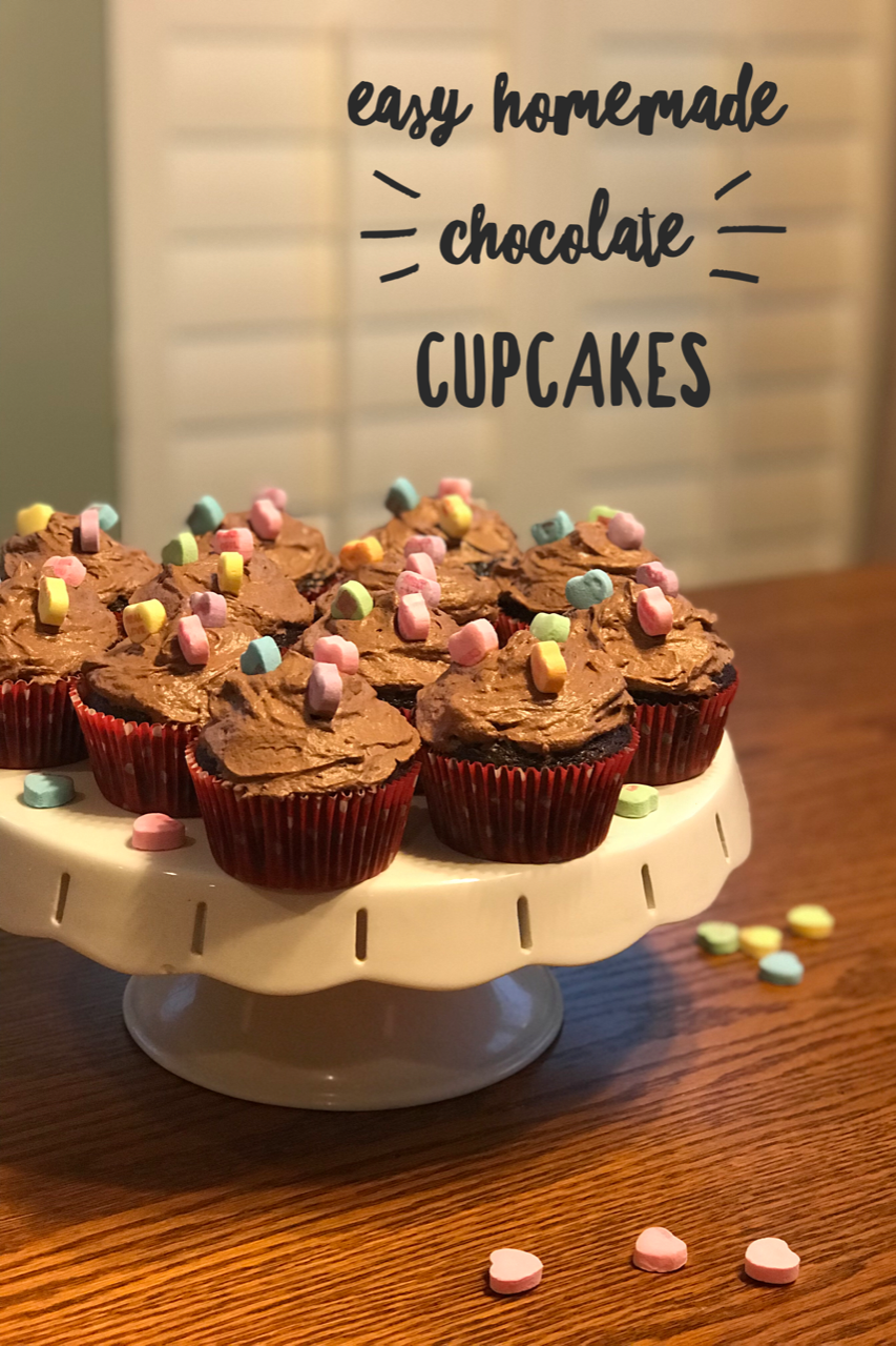 Easy Homemade Chocolate Cupcakes Our Good Life