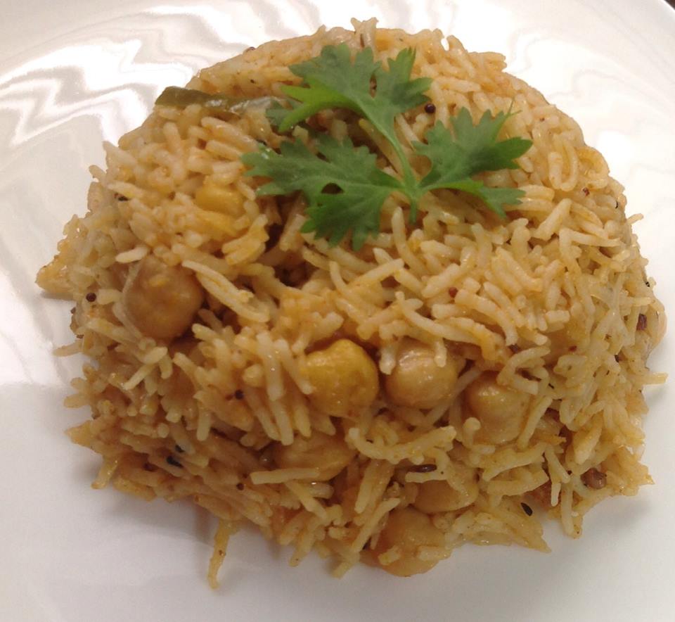 KKR Tasty Foods Achari Chana Pulao ( Pickled Garbanzo Rice )