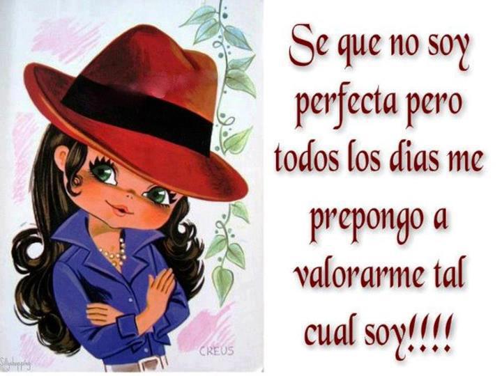 Reflexiones: Me siento feliz con quien soy.....