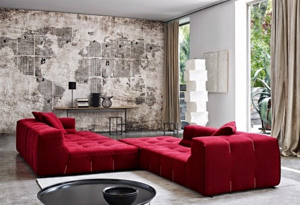Luxury designer sofas for the living room from Italy