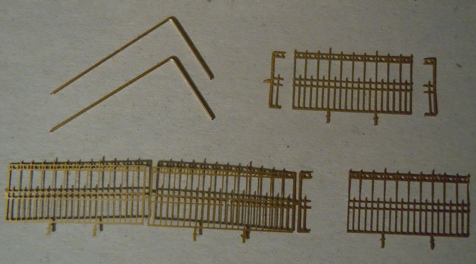 Michael's Model Railways: Coach Balcony Railings