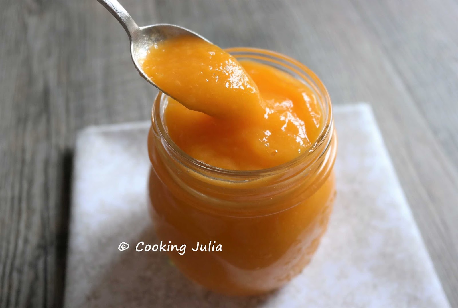 COOKING JULIA : COULIS DE MANGUE