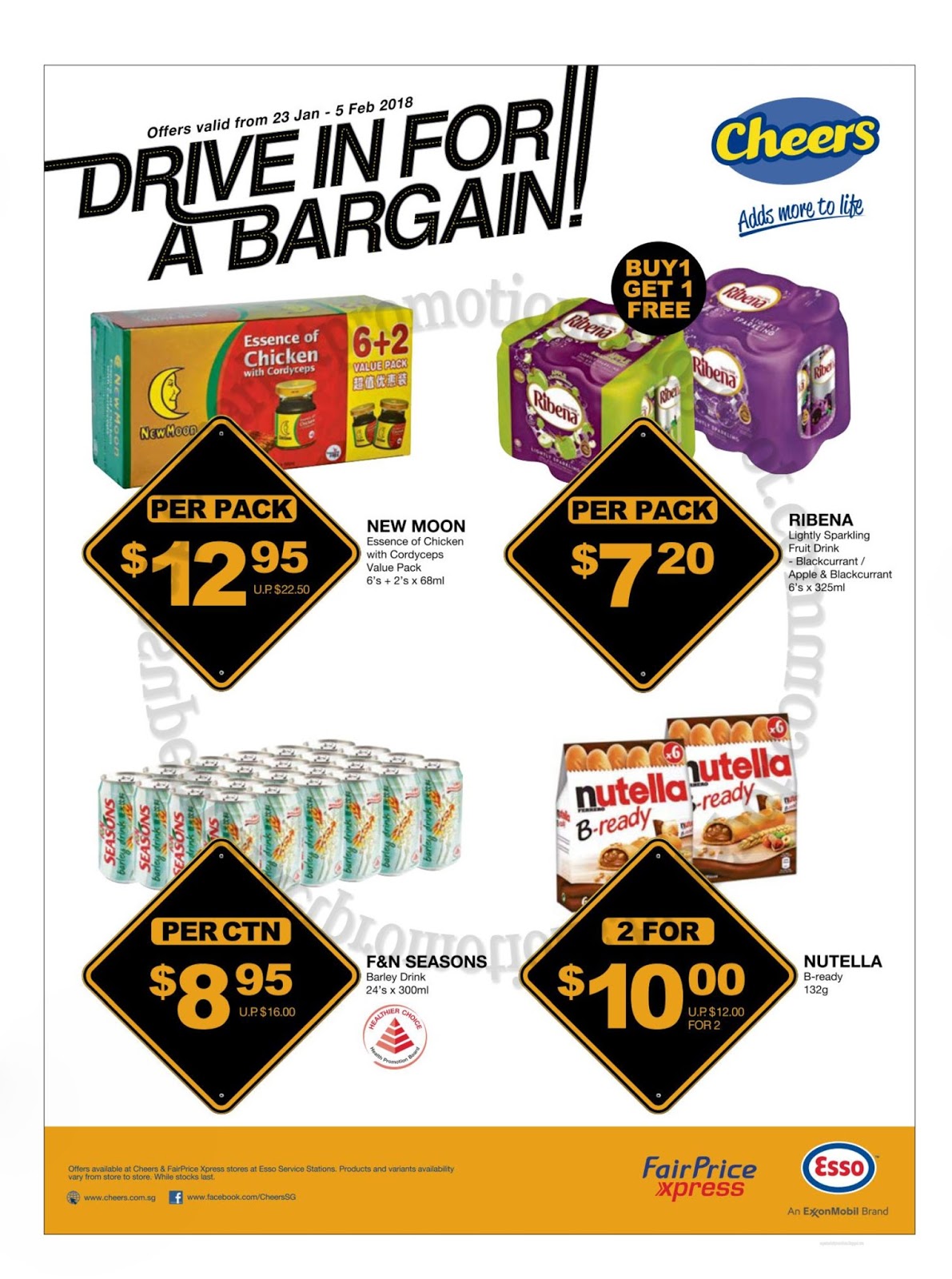 Cheers Drive In For A Bargain! 23 January 05 February 2018