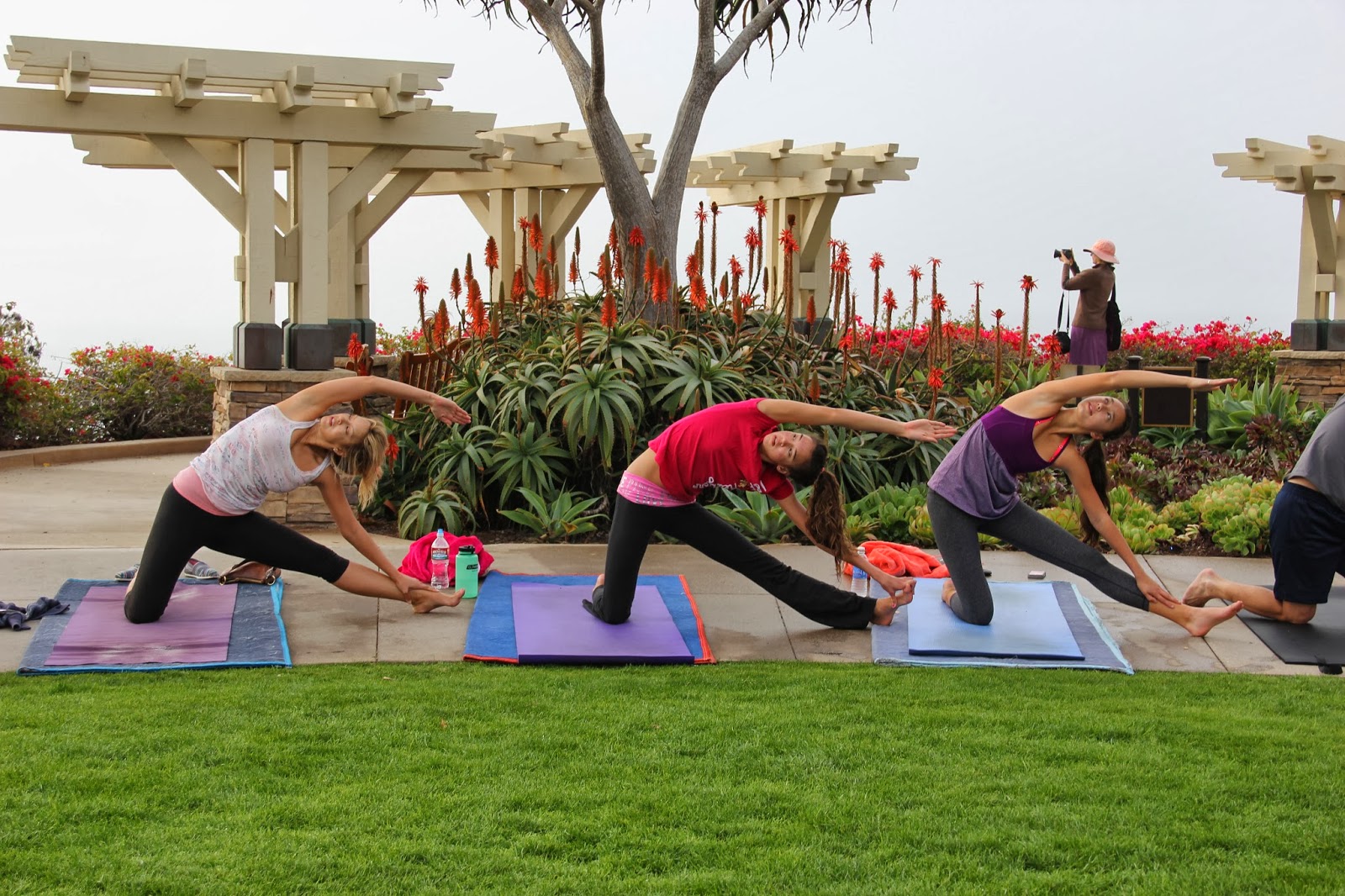 Yoga in the Park Bootcamp Yoga with Carl Brown New Years Day 2014