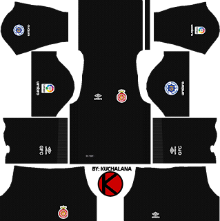 Girona FC 2017/18 - Dream League Soccer Kits