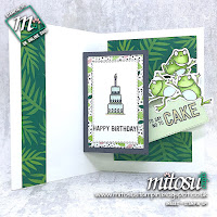 Stampin' Up! So Hoppy Together, Amazing Life & Rectangle Stitched Spinner Pop Up Card. Order papercraft products from Mitosu Crafts UK online shop