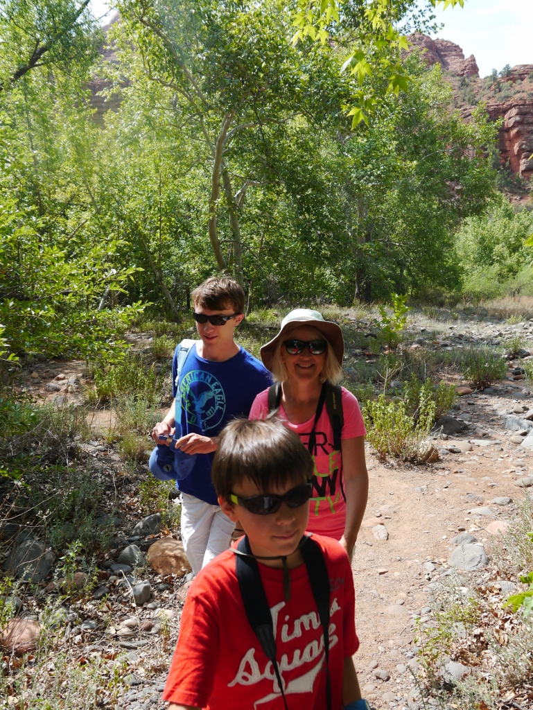 Red Rock Trail Sedona  Arizona