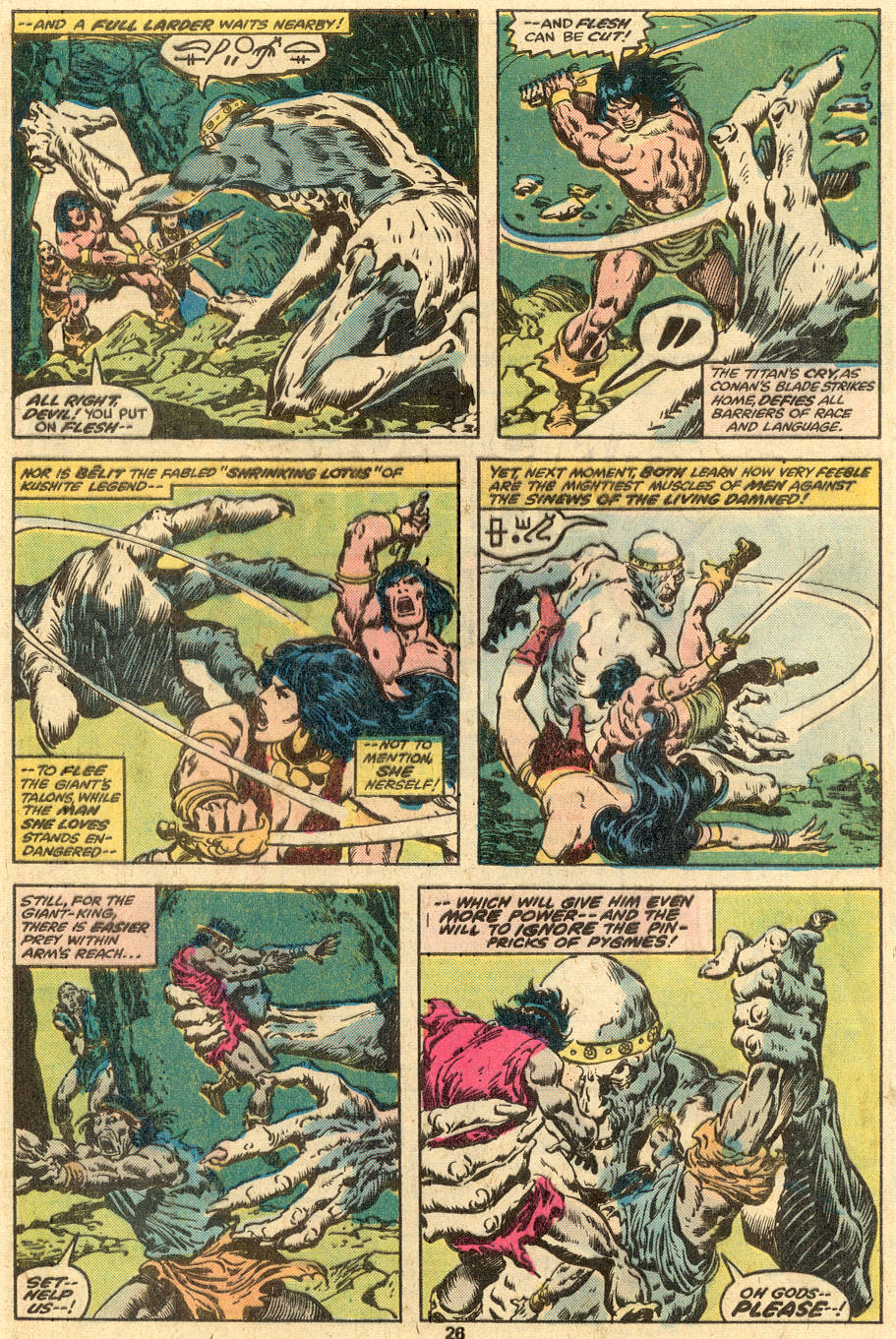 Read online Conan the Barbarian (1970) comic -  Issue #90 - 16