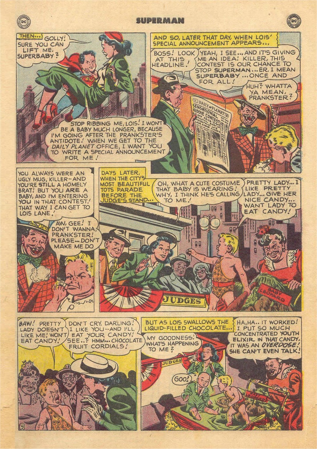 Read online Superman (1939) comic -  Issue #66 - 11