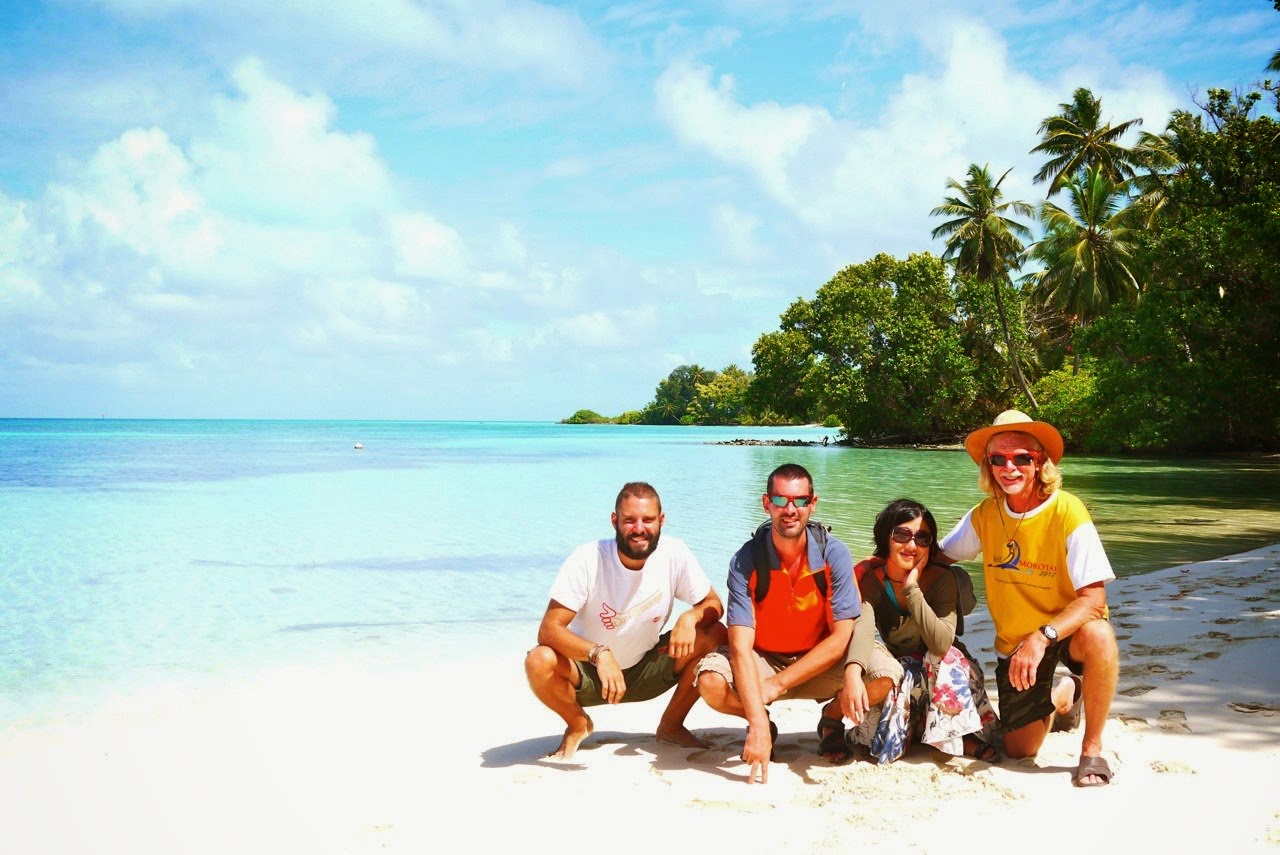 The crew takes a break on the Cocos Islands. - '1,000 Days of Summer': An Ex-Stock Broker Travels Around the World on $10 a Day The crew takes a break on the Cocos Islands. - '1,000 Days of Summer': An Ex-Stock Broker Travels Around the World on $10 a Day