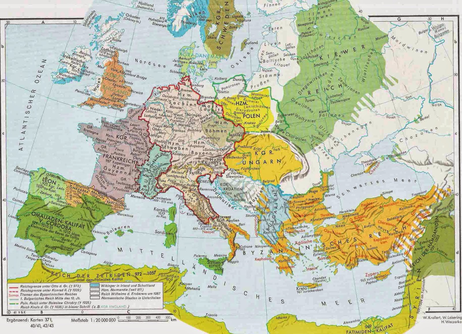 Mapa Europa Siglo Xii